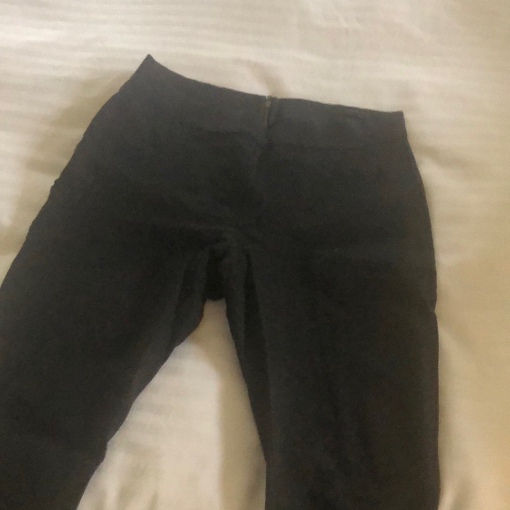 JCrew Stretch Pixie Pants in Size 6 Regular Charcoal Gray